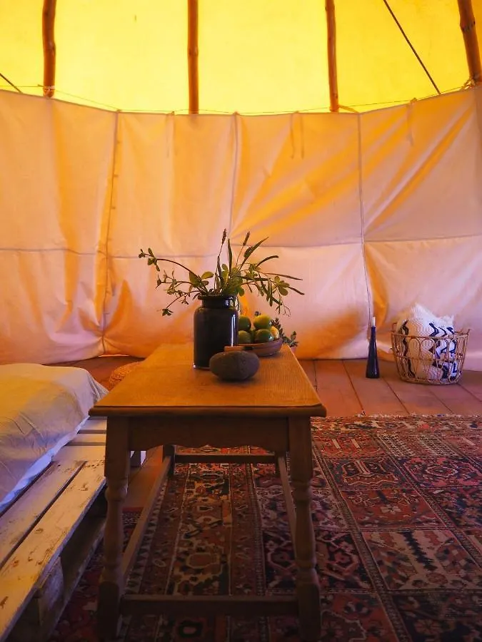 Lüks kamp alanı Teepee Barranco Otel Tindaya